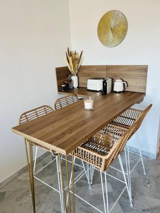 Studio Chic & Cosy Vue Mer, Clim, Parking لا غراند موت المظهر الخارجي الصورة