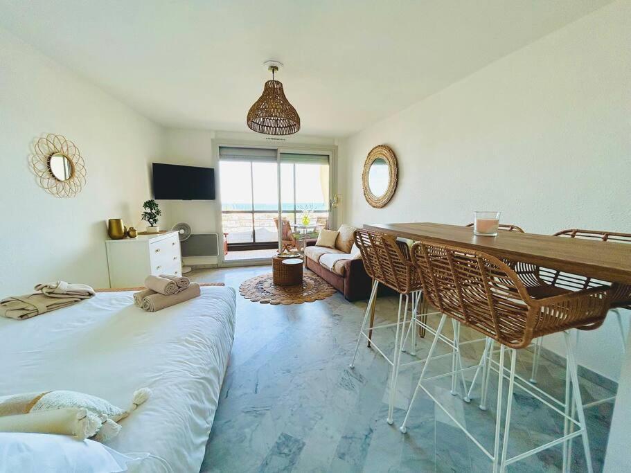 Studio Chic & Cosy Vue Mer, Clim, Parking لا غراند موت المظهر الخارجي الصورة
