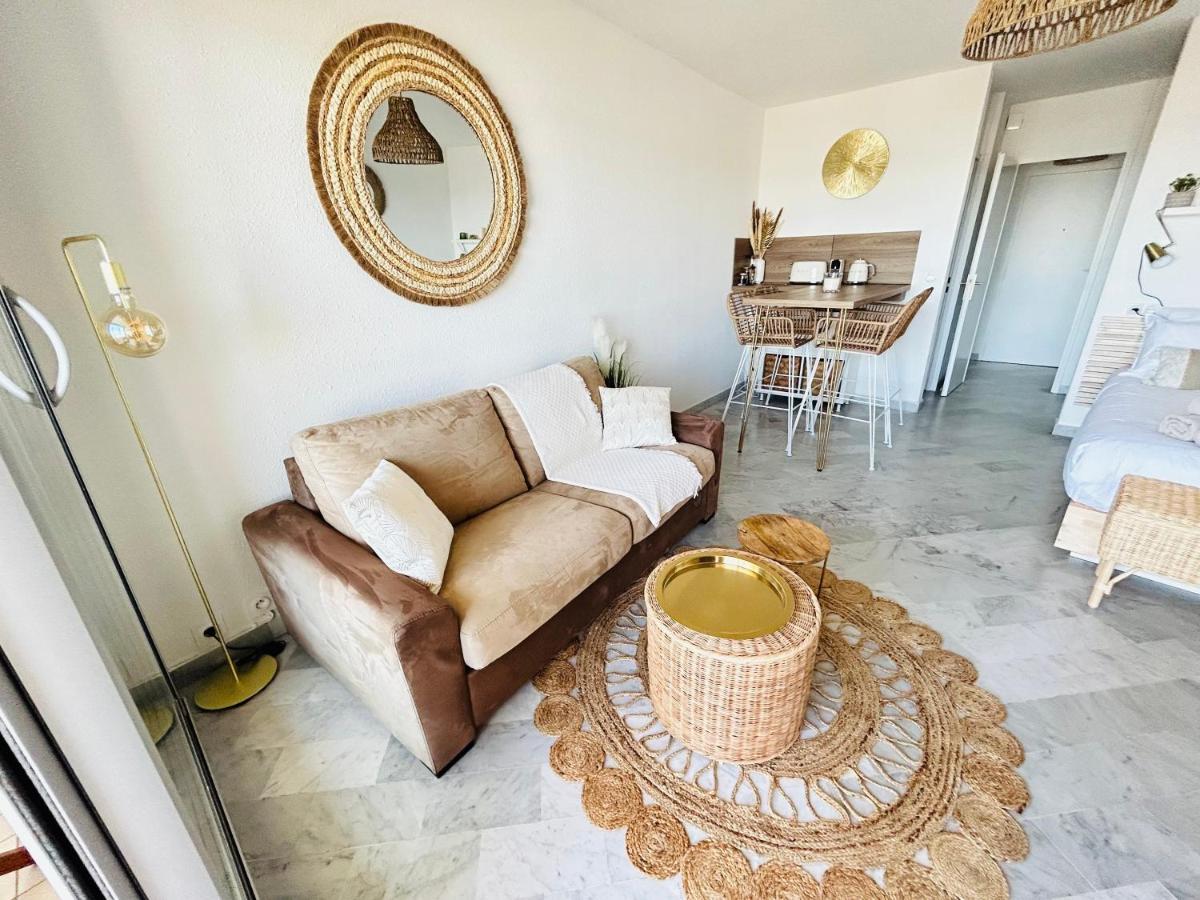 Studio Chic & Cosy Vue Mer, Clim, Parking لا غراند موت المظهر الخارجي الصورة