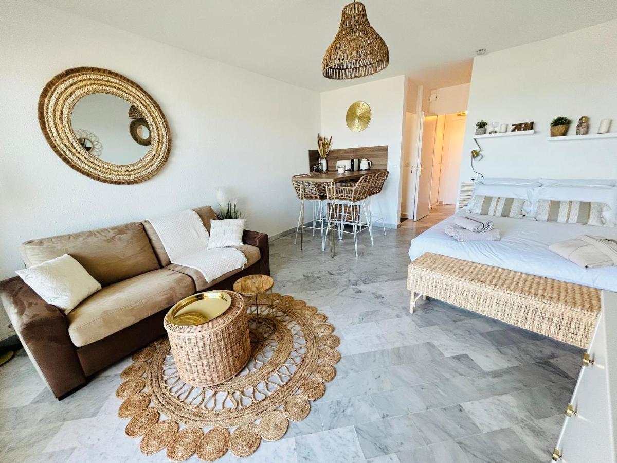 Studio Chic & Cosy Vue Mer, Clim, Parking لا غراند موت المظهر الخارجي الصورة